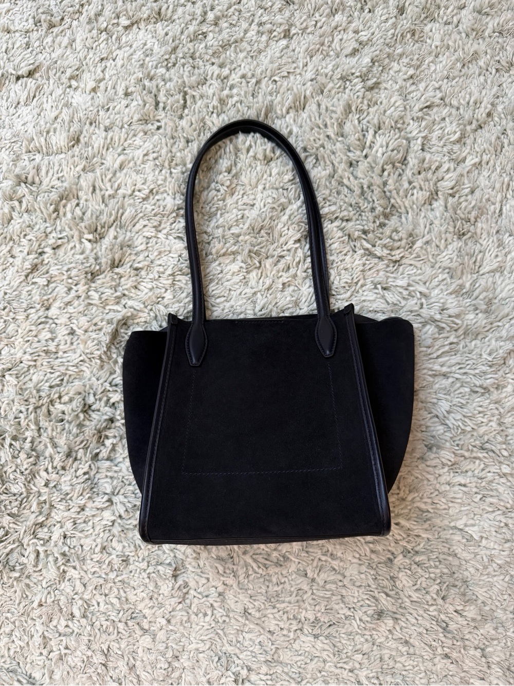 Madewell Lexington Small Tote in Suede - Picture 5 of 8